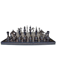 Picture Colección de ajedrez lujosamente elaborada de la serie Castle - The Chess Empire