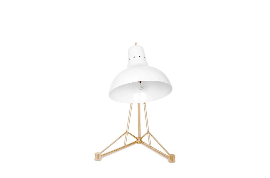 Bild 1 Weiße Loftlampe für ein Kinderzimmer