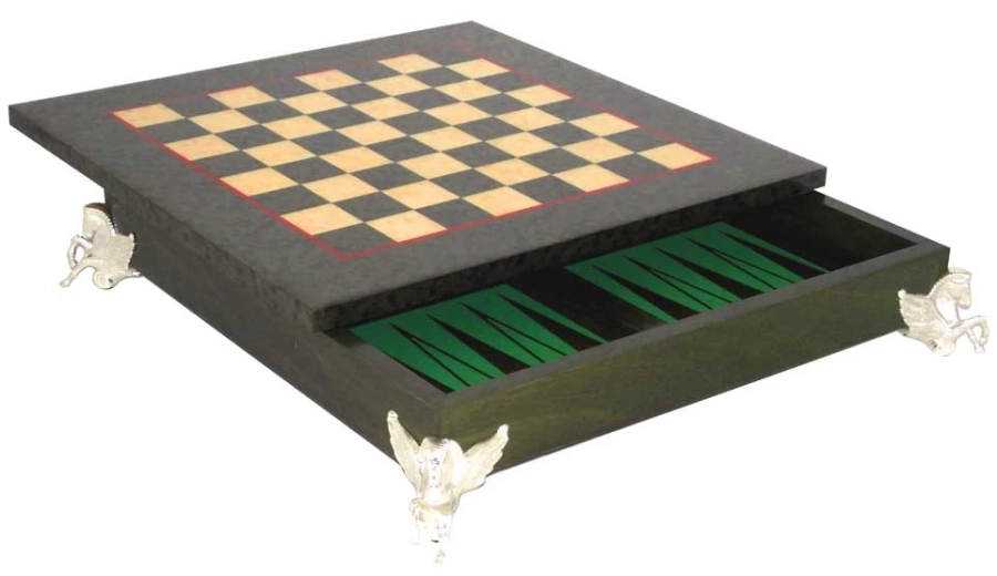 picture 1 Green chess board