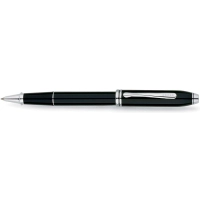 Picture Ballpoint pen, rhodium-plated