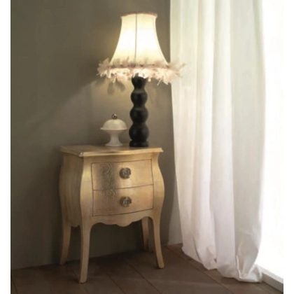 Picture Baroque bedside table from Italy