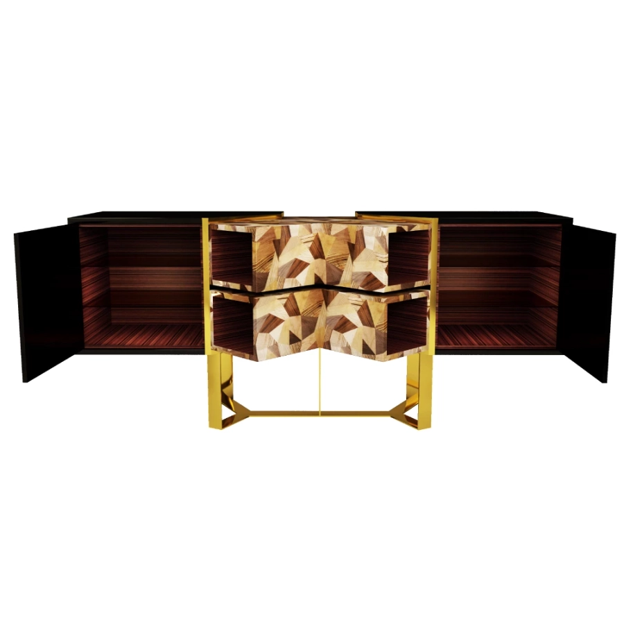 Bild 2 Unkonventionelles handgefertigtes Sideboard - Malabar
