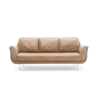 Bild Modernes Ledersofa für das Büro