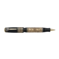 Picture Seven Kings of Rome ballpoint pen made of bronze