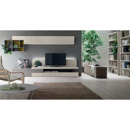 Picture Contemporary set of Italian furniture for the living room - Maronese Acf