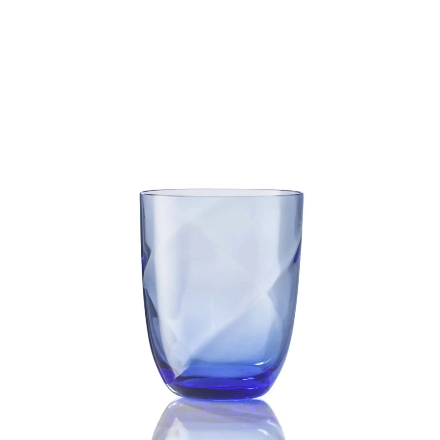 picture 1 A chic blue water glass, Murano glass