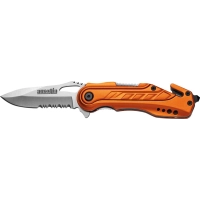 Picture A beautiful universal knife with an orange handle