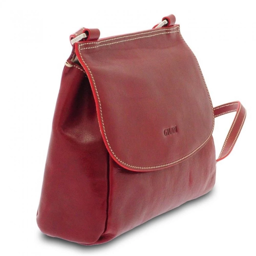 picture 5 Italian red leather handbag - Giudi