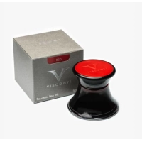 Picture Red inkwell from the Italian brand Visconti