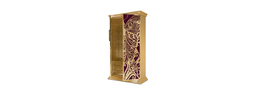 picture 7 A unique two-door butterfly wardrobe