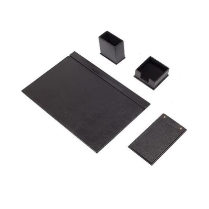 Picture Classic desk set made of eco-leather