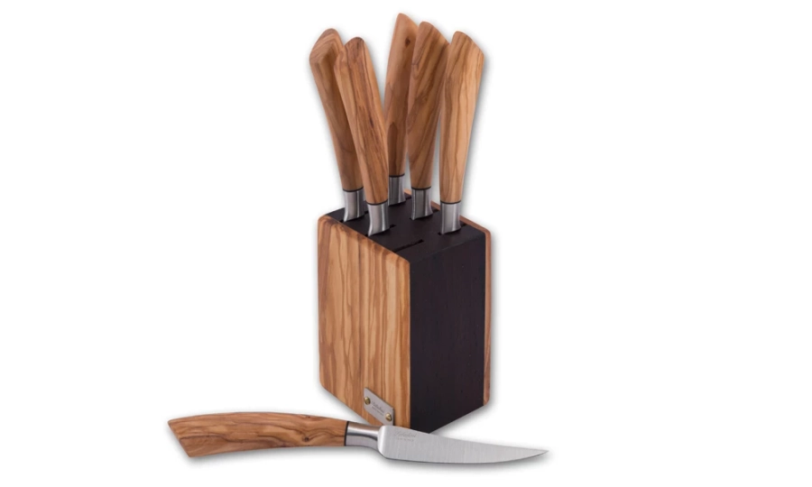 picture 1 Elegante bloque para cuchillos de cocina de Saladini