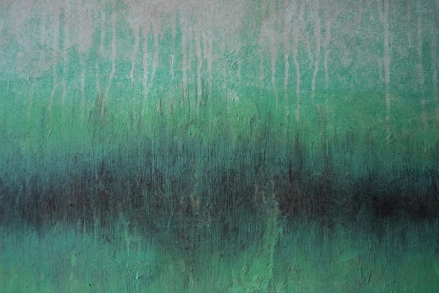 Bild 5 „Attraction“ Abstraktion auf Leinwand, Kamila Ossowska
