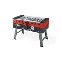 Bild Klassisch, eleganter San Siro Kickertisch Rot - Schwarz - FAS