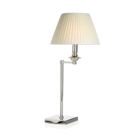 Picture Italian designer desk lamp made of brass - KUROS collection
