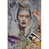 Picture Parisienne - analog collage by Bashi Dunin