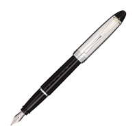 Picture Stylish fountain pen from the limited Ipsilon Argento - Aurora collection