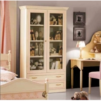 Picture A beautiful display case with drawers in a romantic style - Ferretti e Ferretti