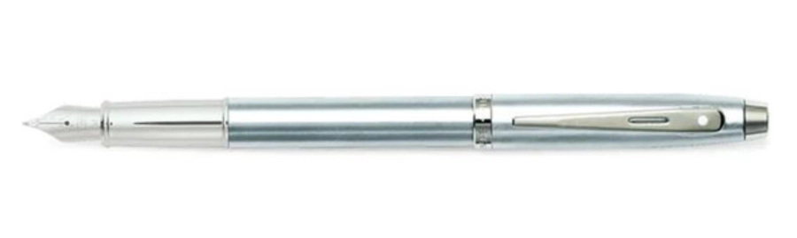 Bild 2 Sheaffer 100 Füllfederhalter aus gebürstetem Chrom