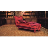 Picture Beautiful luxurious burgundy sofa in an antique style – Morello Gianpaolo