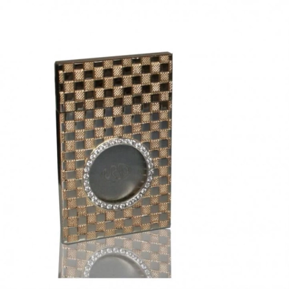 Zdjęcie Obcinarka do cygar Checkmate Urso diamenty i złoto 18k