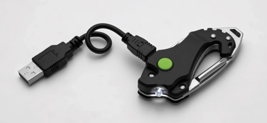 Bild 2 Ein einzigartiges Taschenmesser mit zusätzlichem LED-Licht