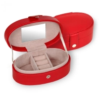 Picture Exclusive jewelry box with mirror, closed with a latch - Sacher