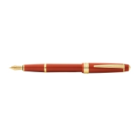 Picture Beautiful amber Bailey Light fountain pen - Cross