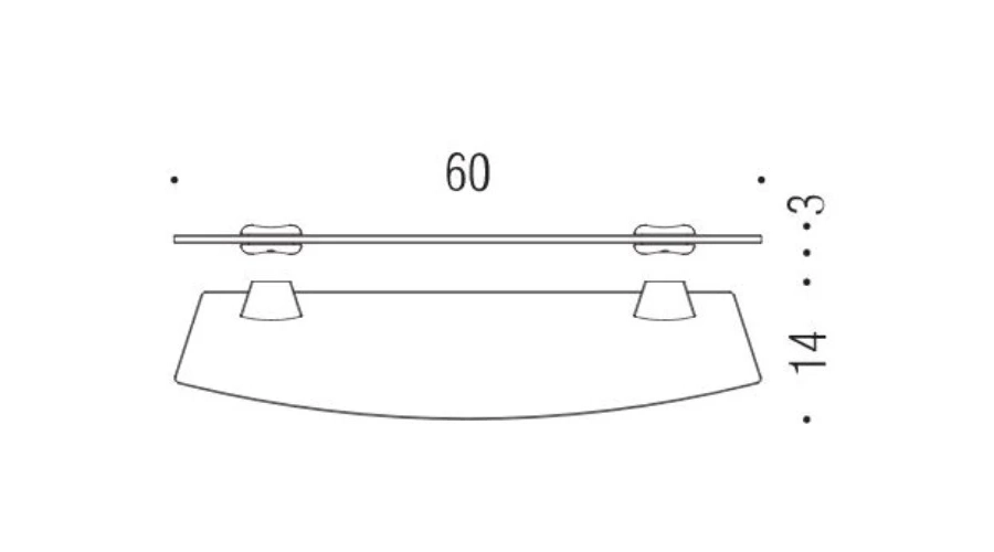 picture 2 Elegant bathroom shelf from Italy