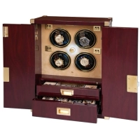 Bild Rotator für 4 Uhren 4 Watch Mariners Chest Mahagoni W284