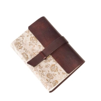 Picture Italian leather diary - Ikunico