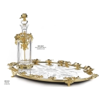 Picture Decorative tray and perfume bottle from an Italian manufacturer