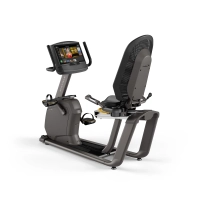 Picture A solidly made R50 recumbent bike with an XIR console