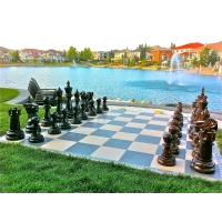 Picture Large chess pieces for the garden and terrace - Giant Chess
