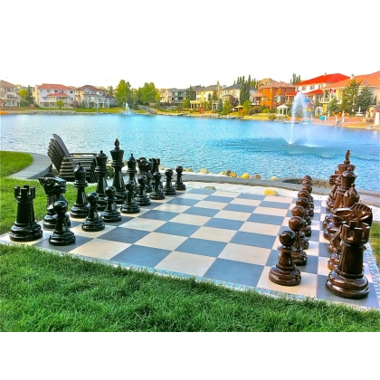 Zdjęcie Wielkie figury szachowe do ogrodu i na taras - Giant Chess