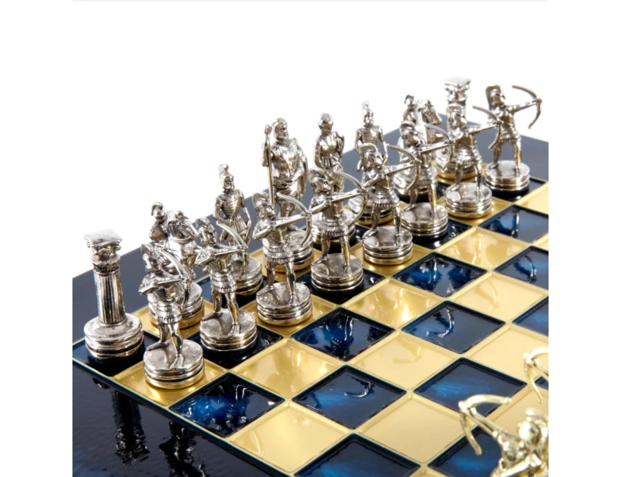 picture 3 Blue luxury chess set - Constatntions Manopoulos