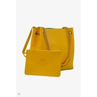 Picture Elegante bolso de piel amarillo - Terrida