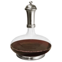 Picture Original Baiocco carafe made of pewter and glass