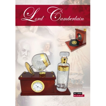 Zdjęcie Elegancki zestaw do koniaku wraz z sejfem Lord Camberlain