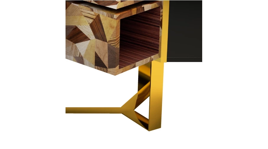 Bild 4 Unkonventionelles handgefertigtes Sideboard - Malabar