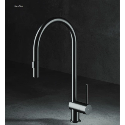 Picture Elegant single-lever faucet with double jet outlet