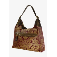 Picture A stunning handbag made of damask silk - terrida