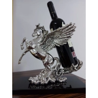 Picture Figure of a winged horse - wine stand - ArtBe