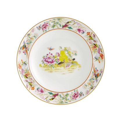 Zdjęcie Porcelanowy talerz do zupy Gruszka Paço Real z przedstawieniem owocu gruszki - Vista Alegre