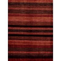 Picture A unique red wool carpet hand-woven from Iran - Jordan