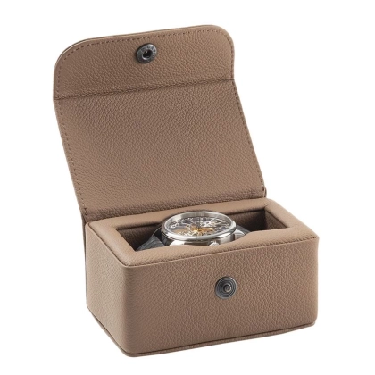 Zdjęcie Eleganckie etui na zegarek ze skóry cielęcej