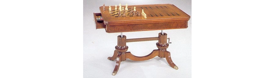 picture 3 Large functional gaming table - roulette - chess - backgammon - black jack
