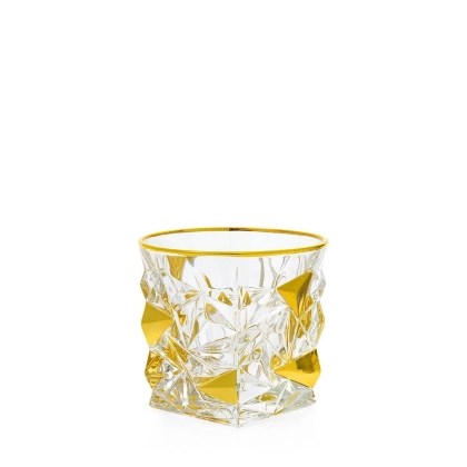 Zdjęcie Ekskluzywny komplet 6 włoskich szklanek do whisky (350 ml)