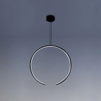 Picture Black Olympic 1G hanging lamp ⌀ 60 cm - LED, 30W, 1580LM, 3000K