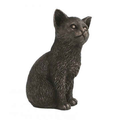 Zdjęcie Niezwykła statuetka kota - h. 11 cm